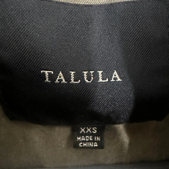 Anthropologie Talula Anorak Utility Jacket Army Green XS - Picture 8 of 9